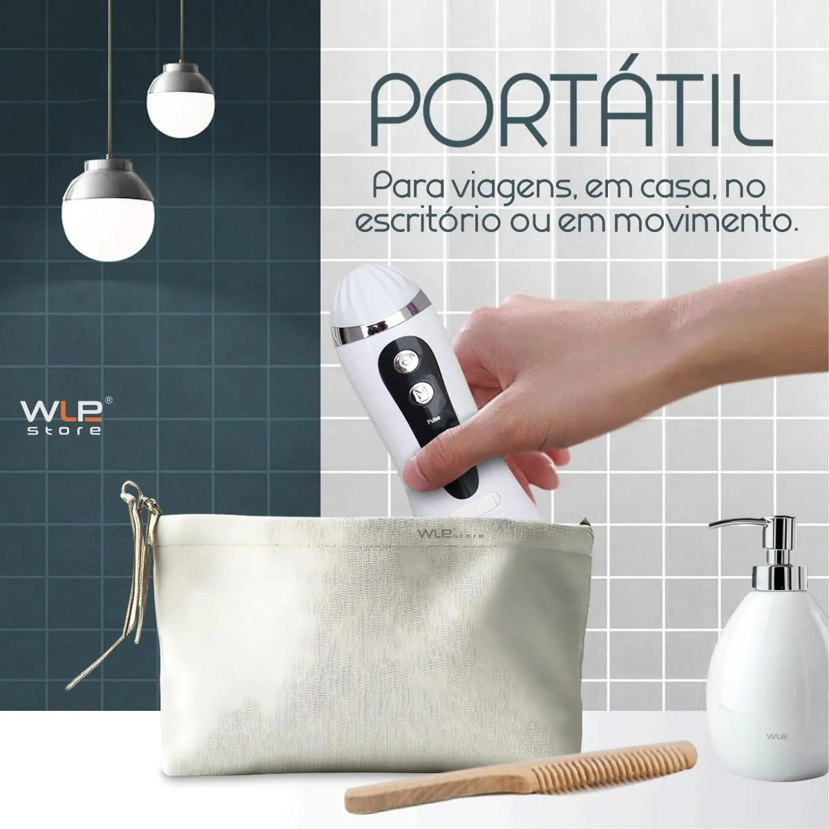 Irrigador oral sem fio