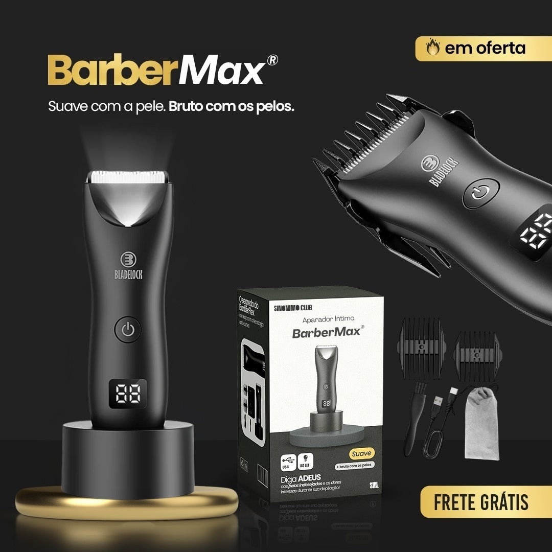 BarberMax® - Aparador Íntimo Profissional
