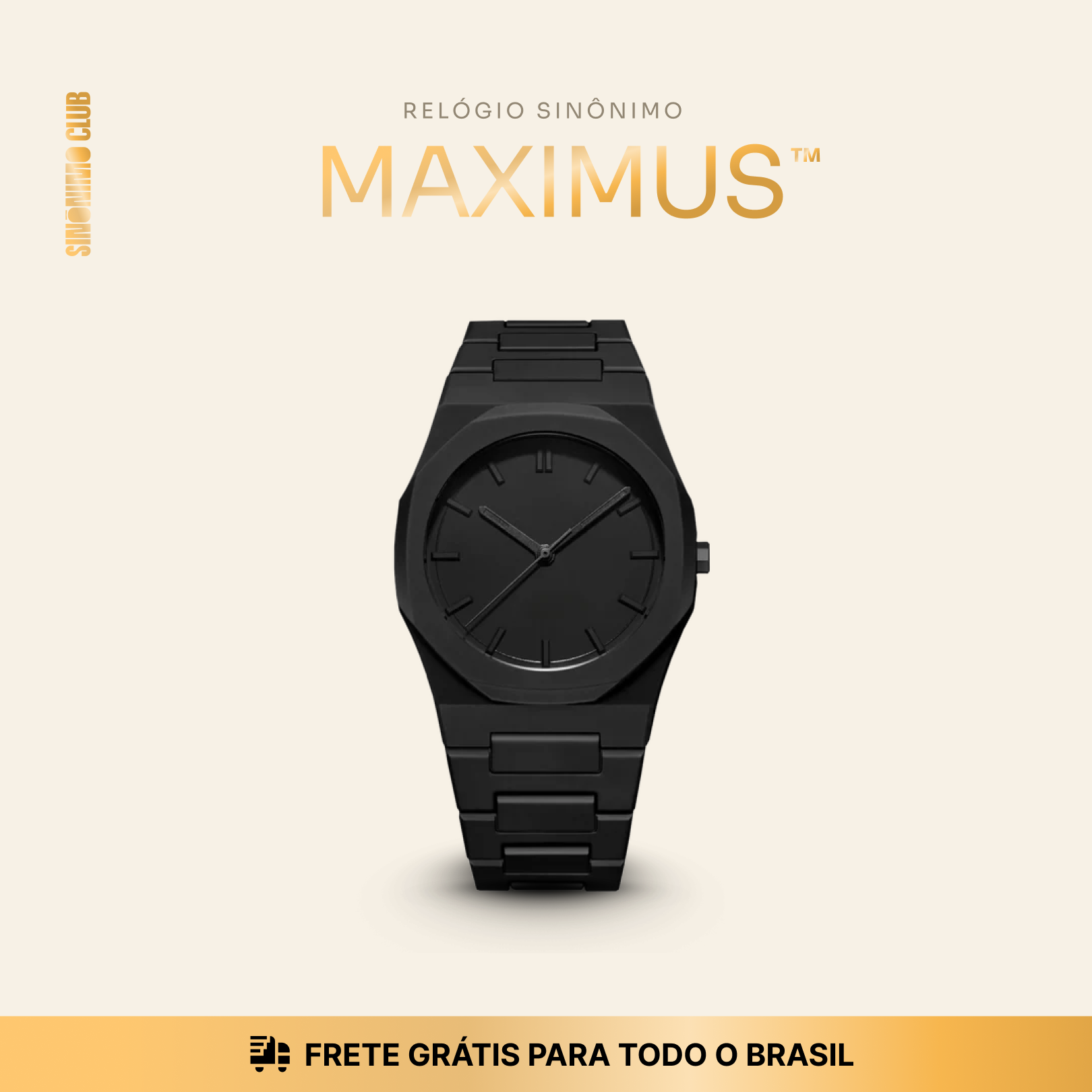 Relógio Sinonimo Maximus™ [PAGUE 1 & LEVE 2]