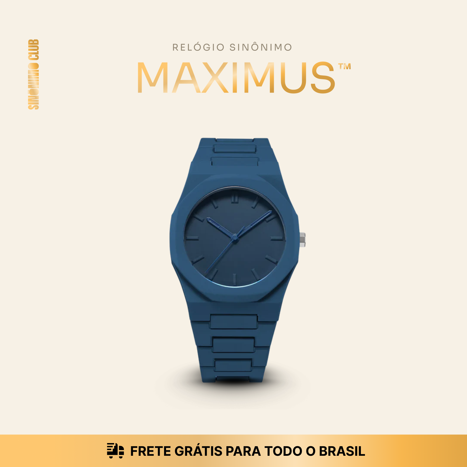 Relógio Sinonimo Maximus™ [PAGUE 1 & LEVE 2]