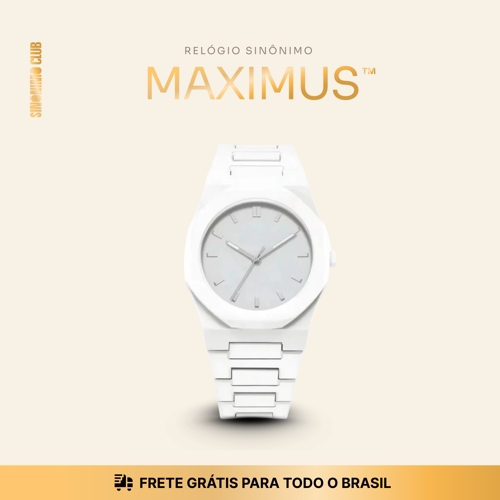 Relógio Sinonimo Maximus™ [PAGUE 1 & LEVE 2]
