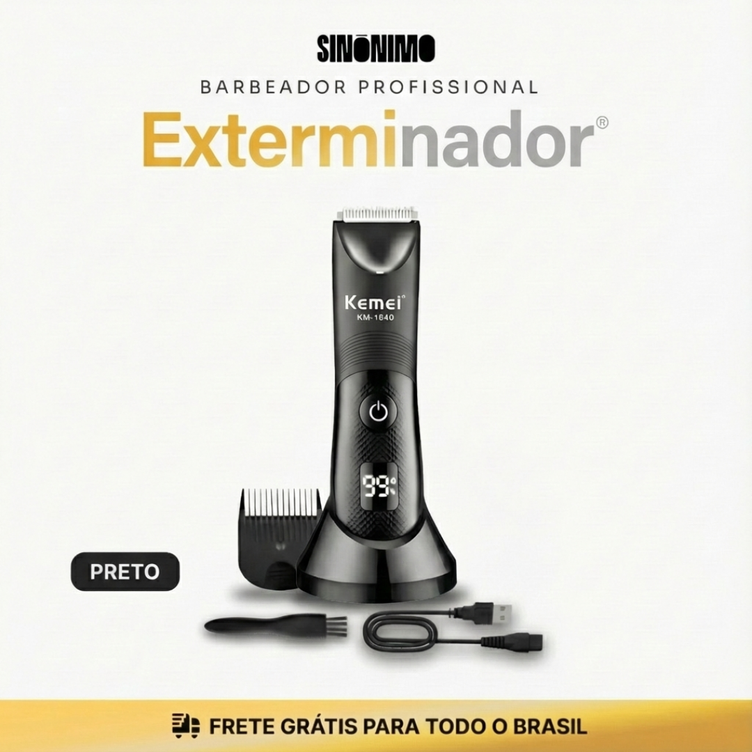Exterminador® Aparador Íntimo Profissional