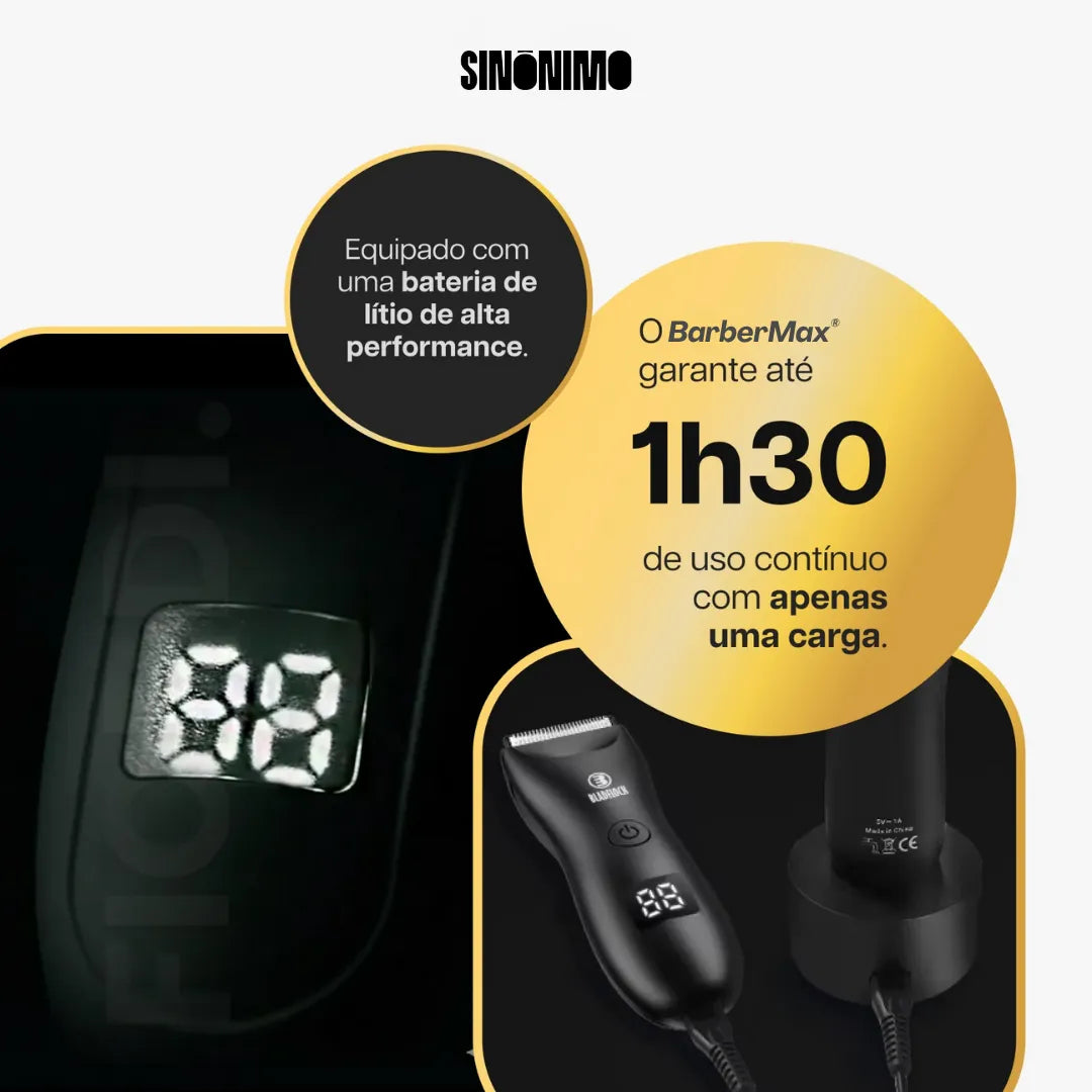 BarberMax® - Aparador Íntimo Profissional