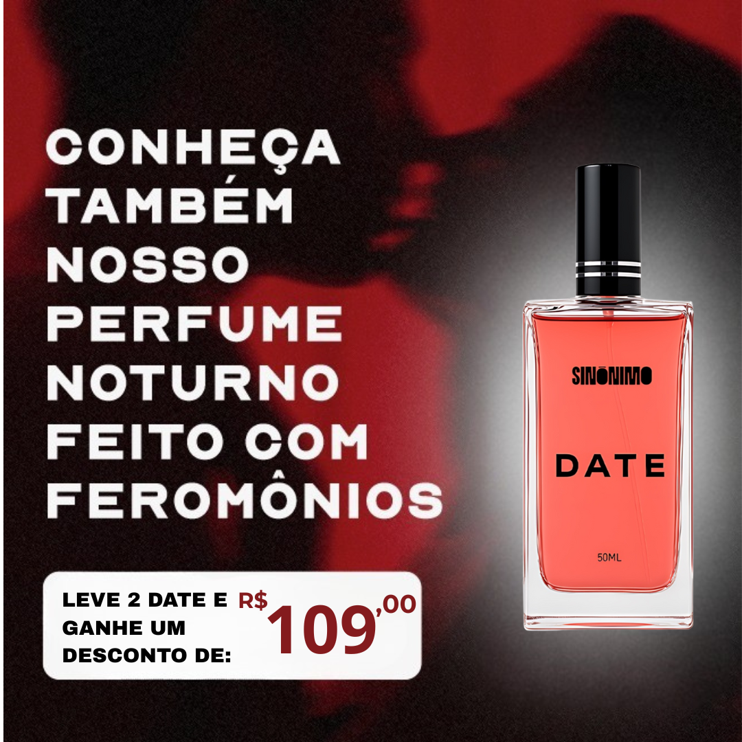 PERFUME DE FEROMÔNIOS I DATE®