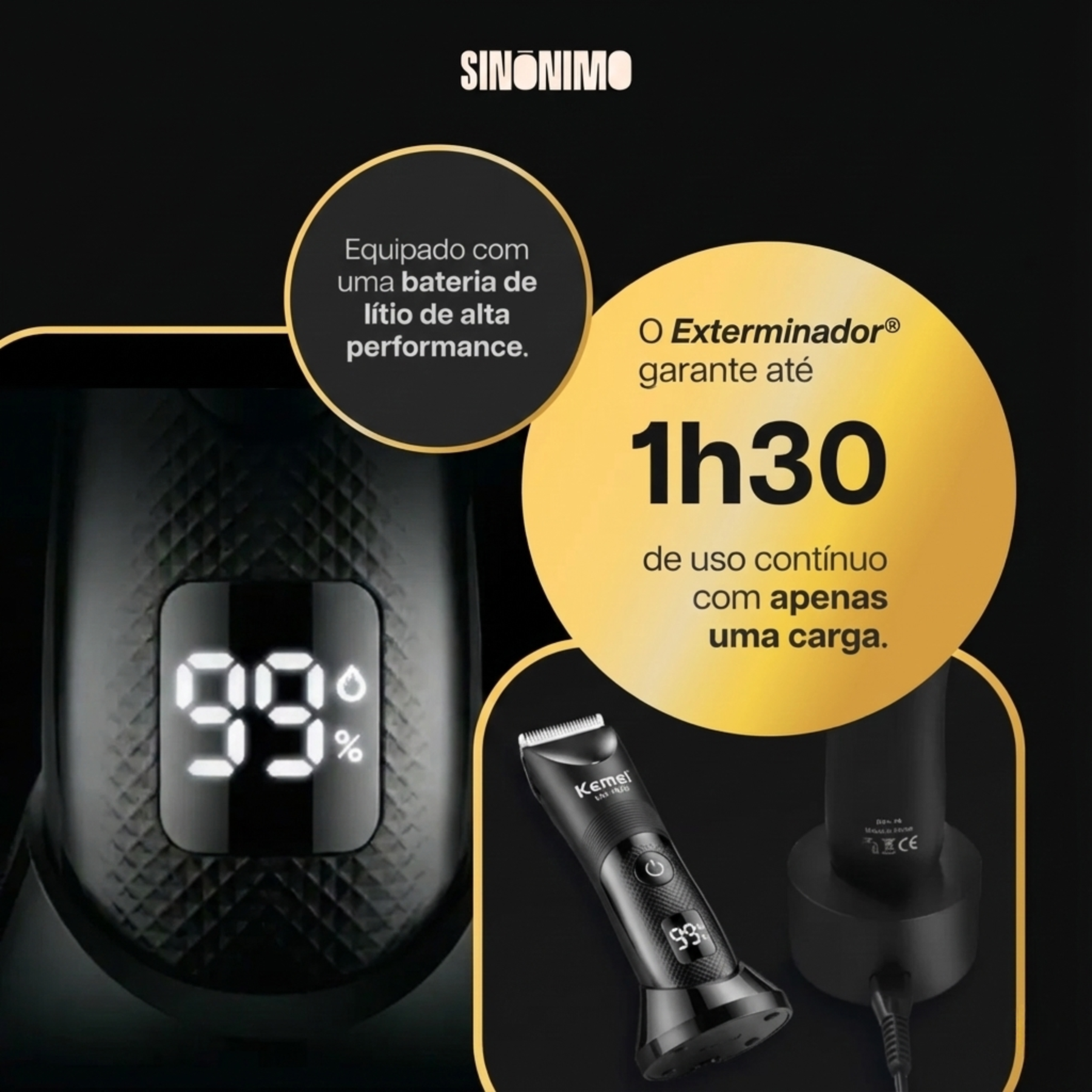 Exterminador® Aparador Íntimo Profissional