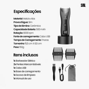 BarberMax® - Aparador Íntimo Profissional