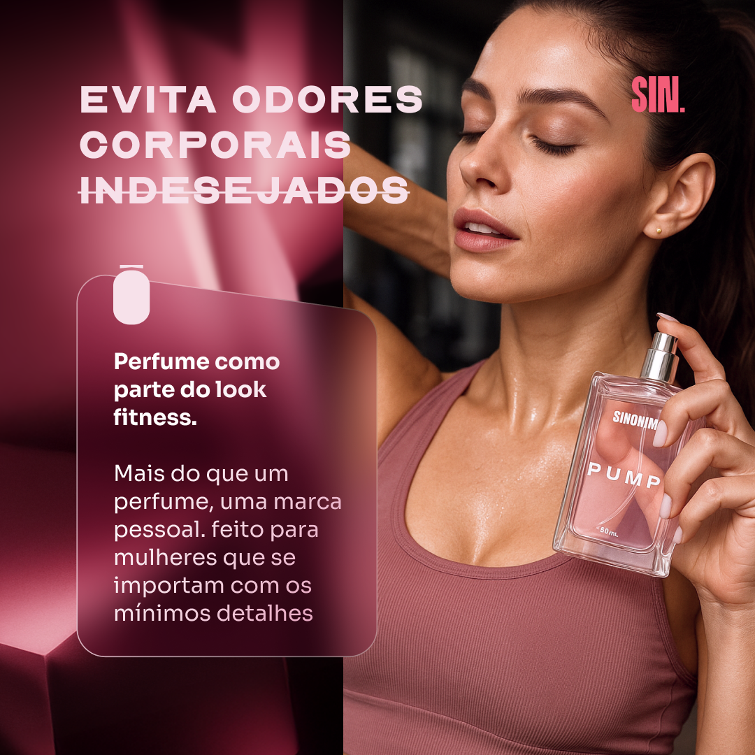 Kit Feminino: Perfume PUMP DELAS® + Body Splash DAILY®