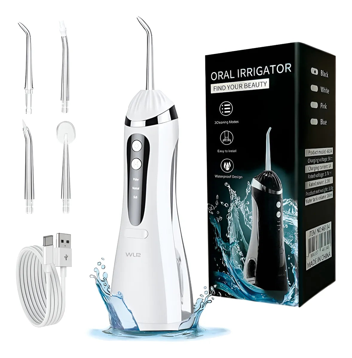 Irrigador oral sem fio