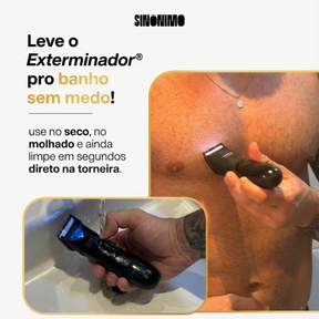 Exterminador® Aparador Íntimo Profissional